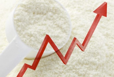 El mercado reaccionó ante la baja oferta de leche en el mundo