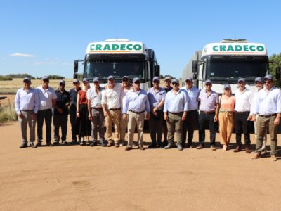 CRADECO inauguró estacionamiento para camiones