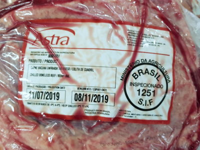 Suspensión de las exportaciones cárnicas de Brasil a China